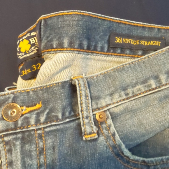 Mens Lucky Jeans 36*32 361 Vintage Straight - Picture 2 of 3